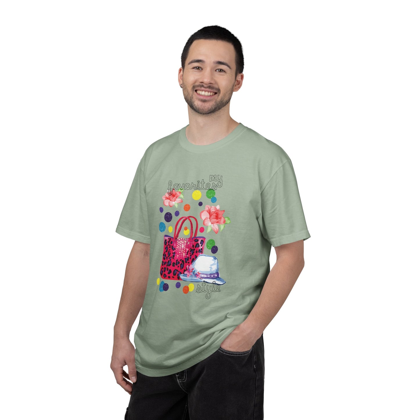 My Favorites Style Elegantly Trendy Tee Cleverly Classy Strong Empowered Fashionable Stylish Cute Unisex Heavy Cotton T-Shirt