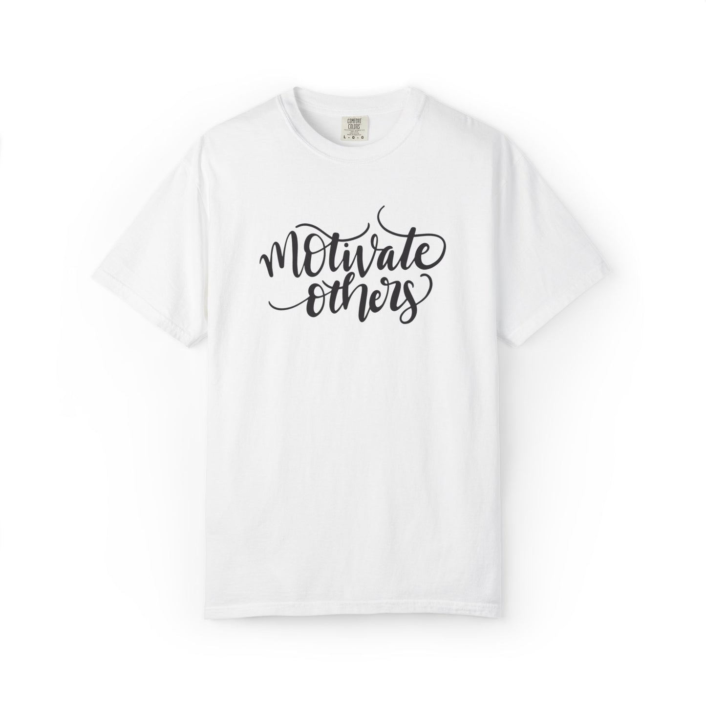 Motivate Others Leadership Inspiration Tee Positive Feedback Passion Self-Belief Professional Attitude Unisex Heavy Cotton T-Shirt