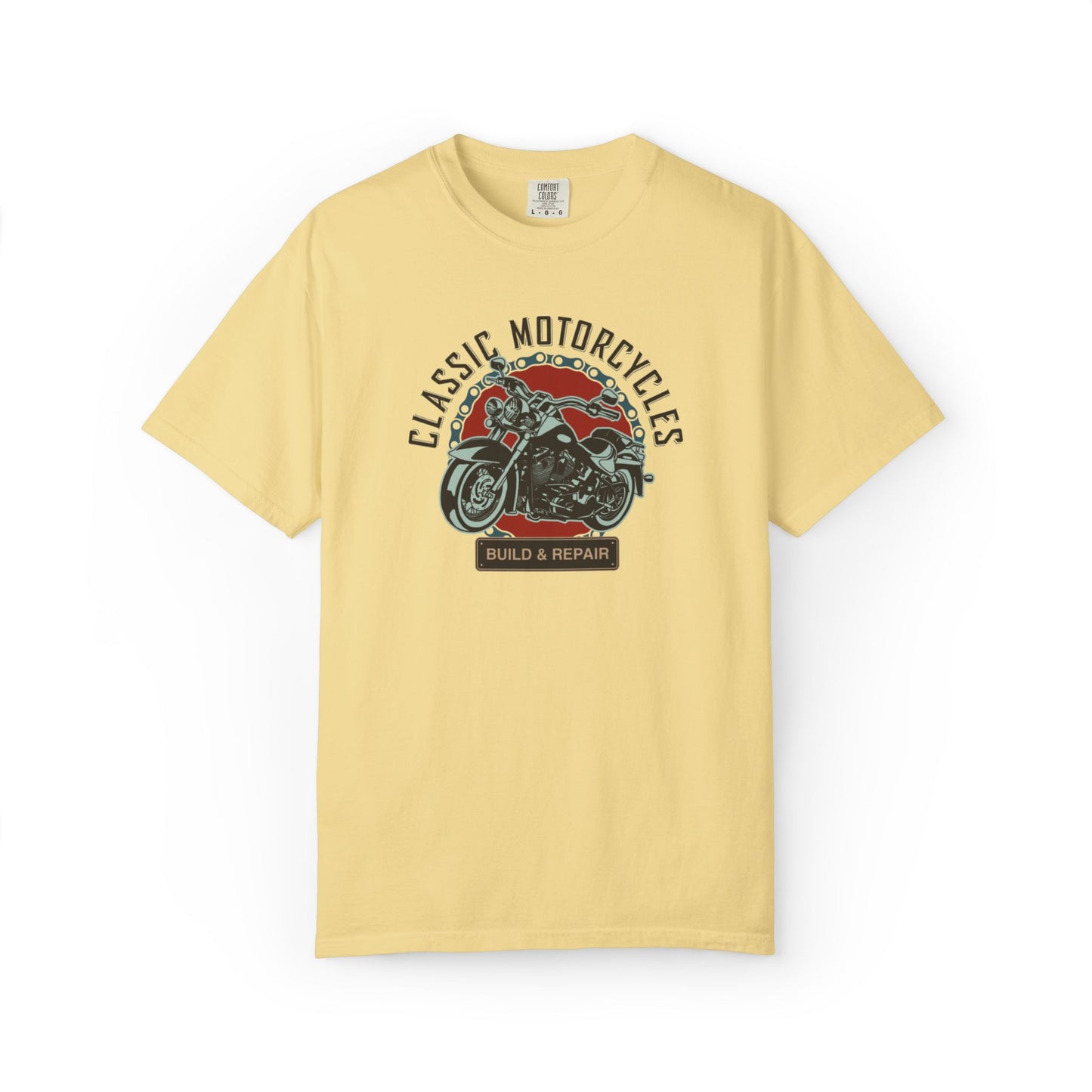 Classic Motorcycles Custom Engine Club Motorbike Lovers Trendy Tee High-speed Rider Adventure Racer Unisex Heavy Cotton T-Shirt