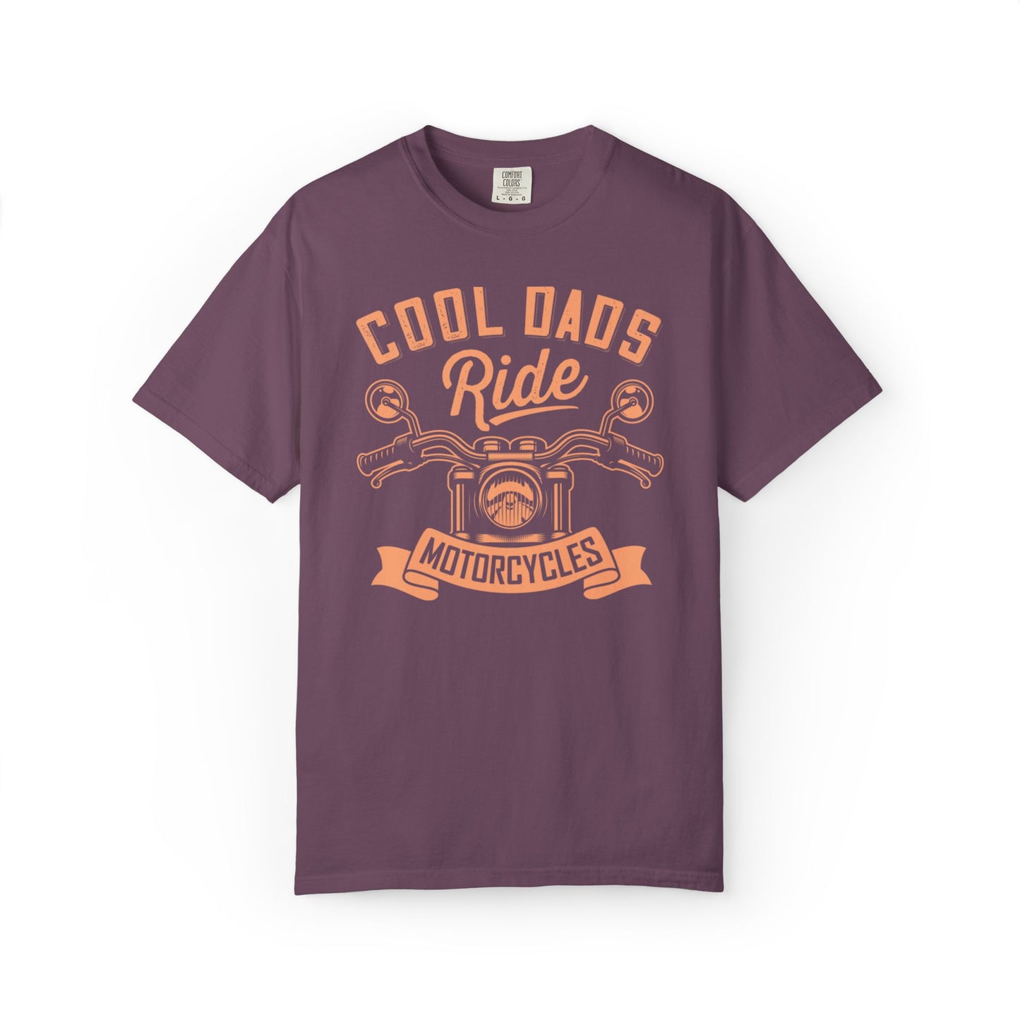 Funny Cool Dad Motorcycle Sporty Dad Sarcastic Pedal Power Dad Bike Lover Unisex Heavy Cotton T-Shirt