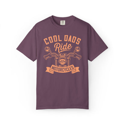 Funny Cool Dad Motorcycle Sporty Dad Sarcastic Pedal Power Dad Bike Lover Unisex Heavy Cotton T-Shirt