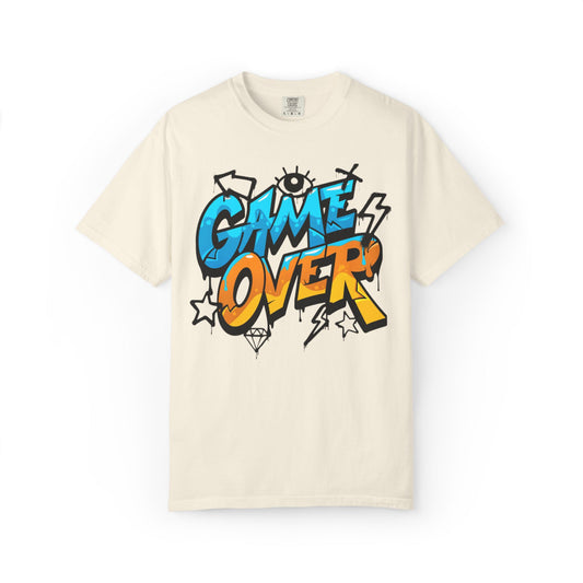 Game Over Unisex Garment-Dyed T-shirt