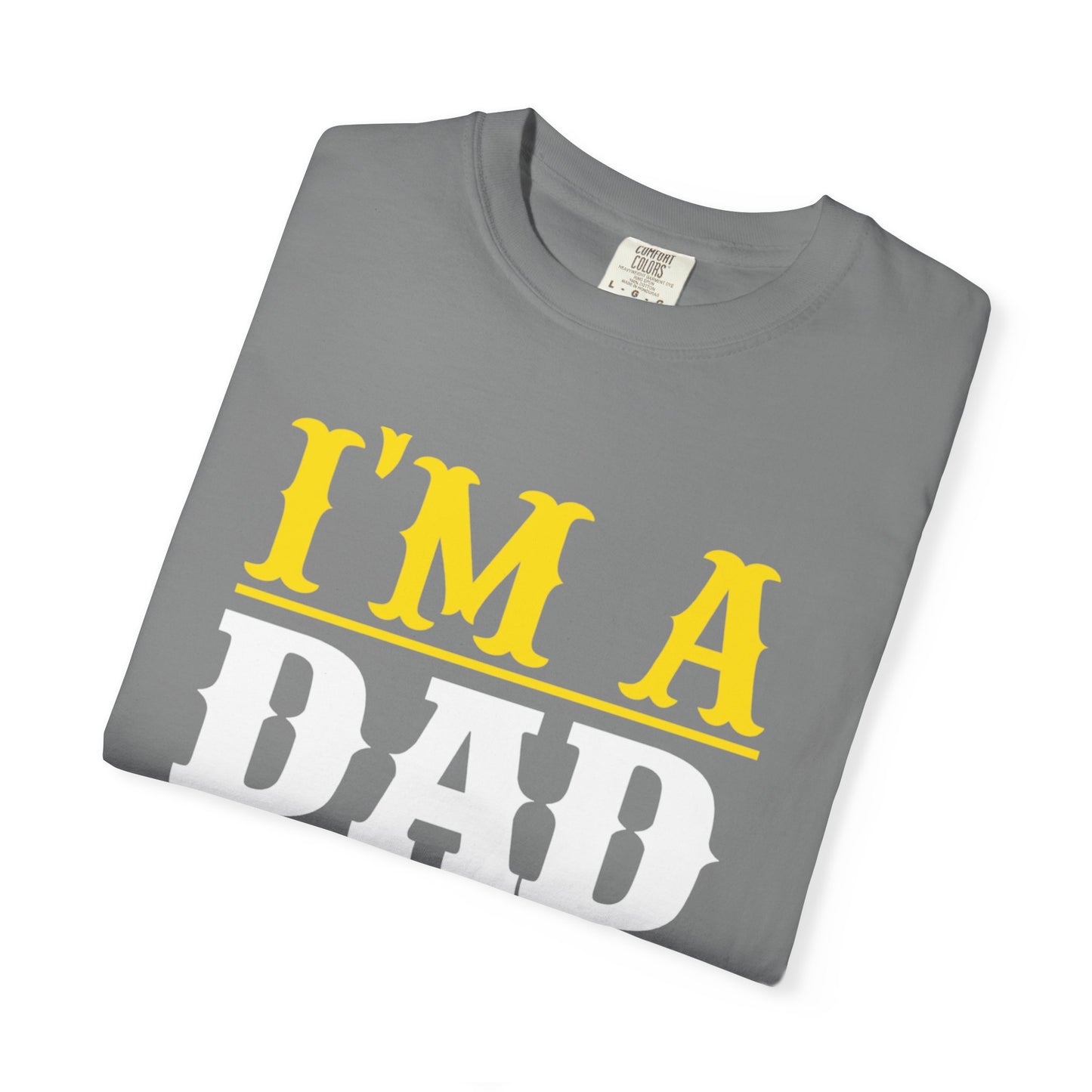 Proud Dad I’m Dad And An Engineer Fatherhood Role Model Problem-solving Critical Thinking Unisex Heavy Cotton T-Shirt