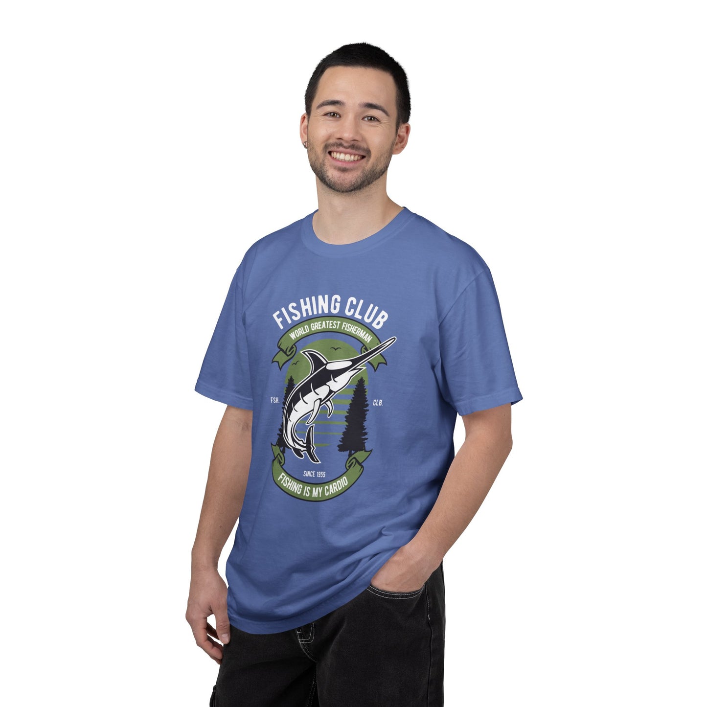 Fishing Club Fishing Gear Sarcastic Fishing Tee Unisex Heavy Cotton T-Shirt