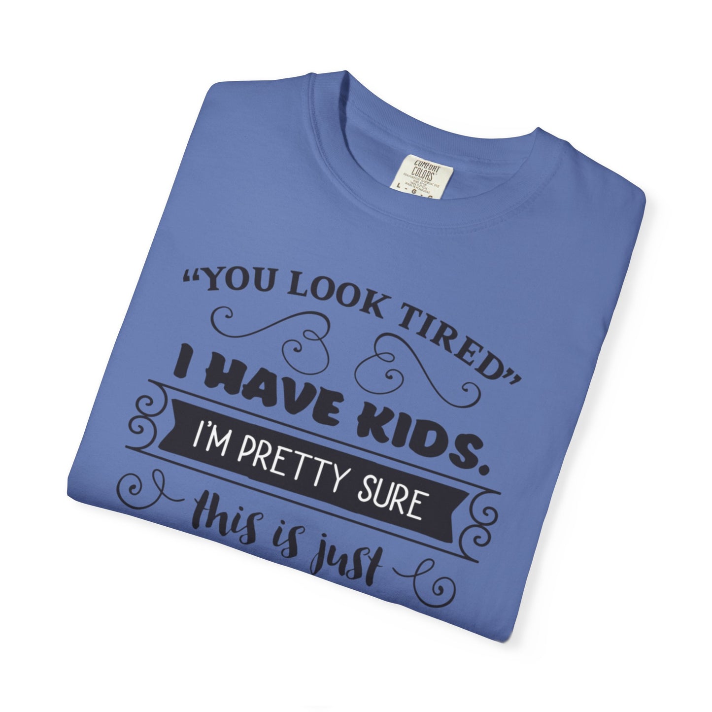 I Have Kids I’m Pretty Sure This Is Just My Face Now Strong Motherhood Tee Parenting Magic Fantasy Reality Wonder Woman Unisex Heavy Cotton T-Shirt