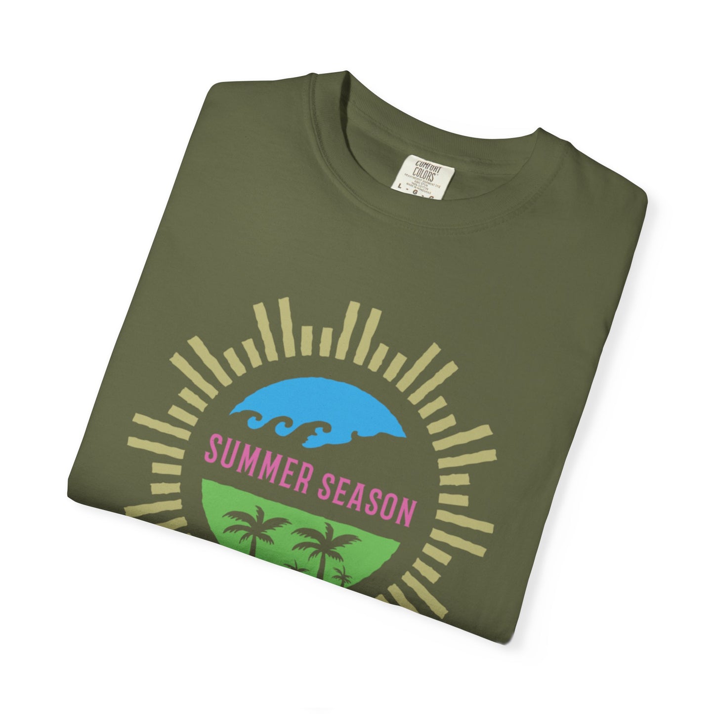 Summer Season Heat Long Days Cool Tee Unisex Heavy Cotton T-Shirt