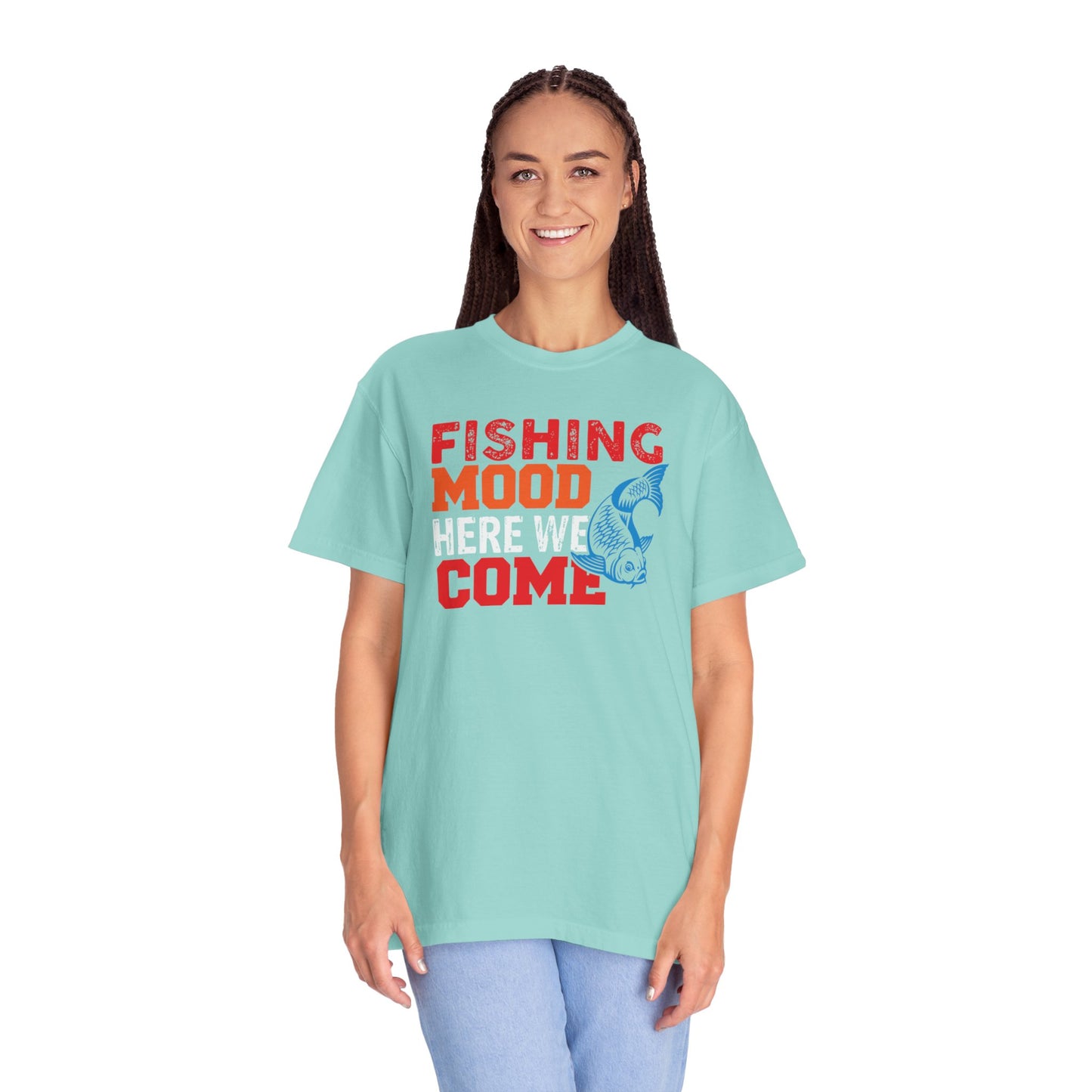 Fishing Mood Fishing Gear Sarcastic Fisherman Fishing Tee Unisex Heavy Cotton T-Shirt