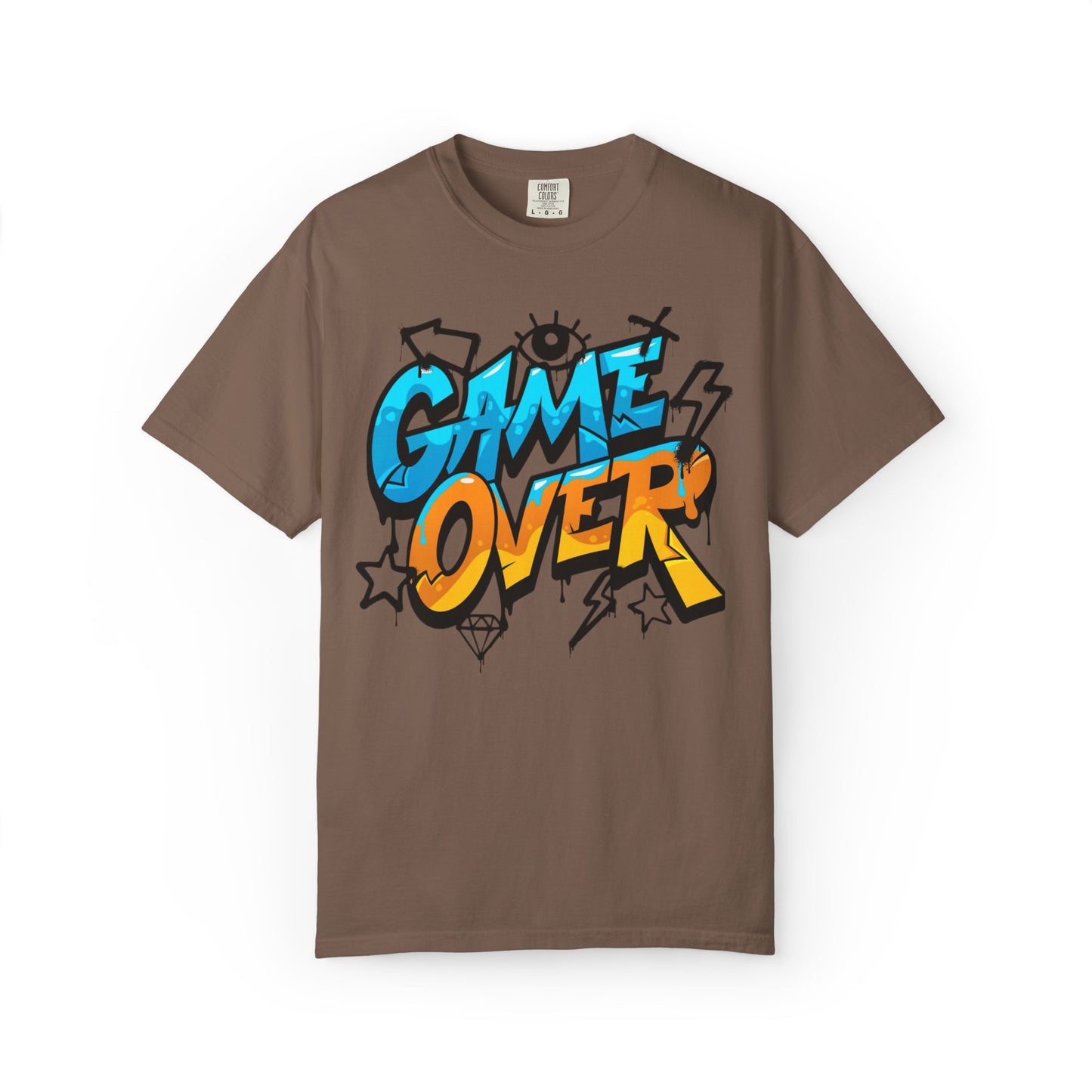 Game Over Unisex Garment-Dyed T-shirt
