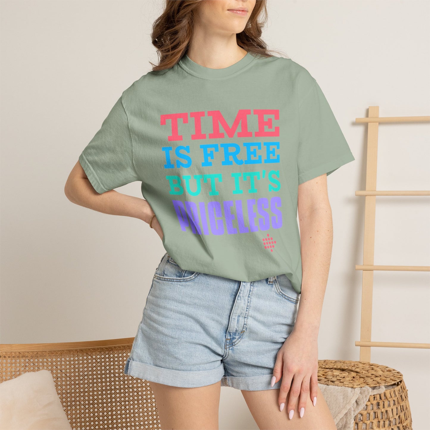 Time Is Free But Its Precious Unisex Heavy Cotton T-Shirt