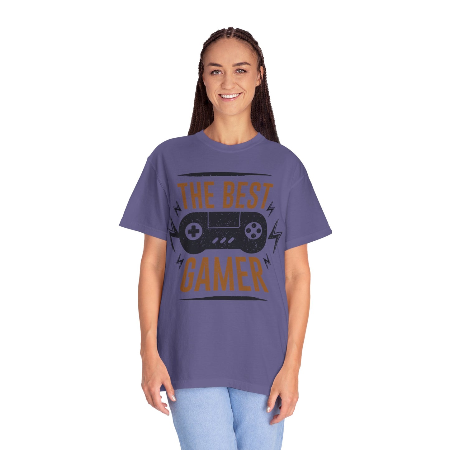The Best Gamer Warriors Tee Non-Stop Playing Gaming Obsession Unisex Heavy Cotton T-Shirt