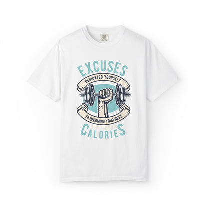 Don’t Burn Calories Body Building Goal Setting Will Power Achievement Tee Unisex Heavy Cotton T-Shirt