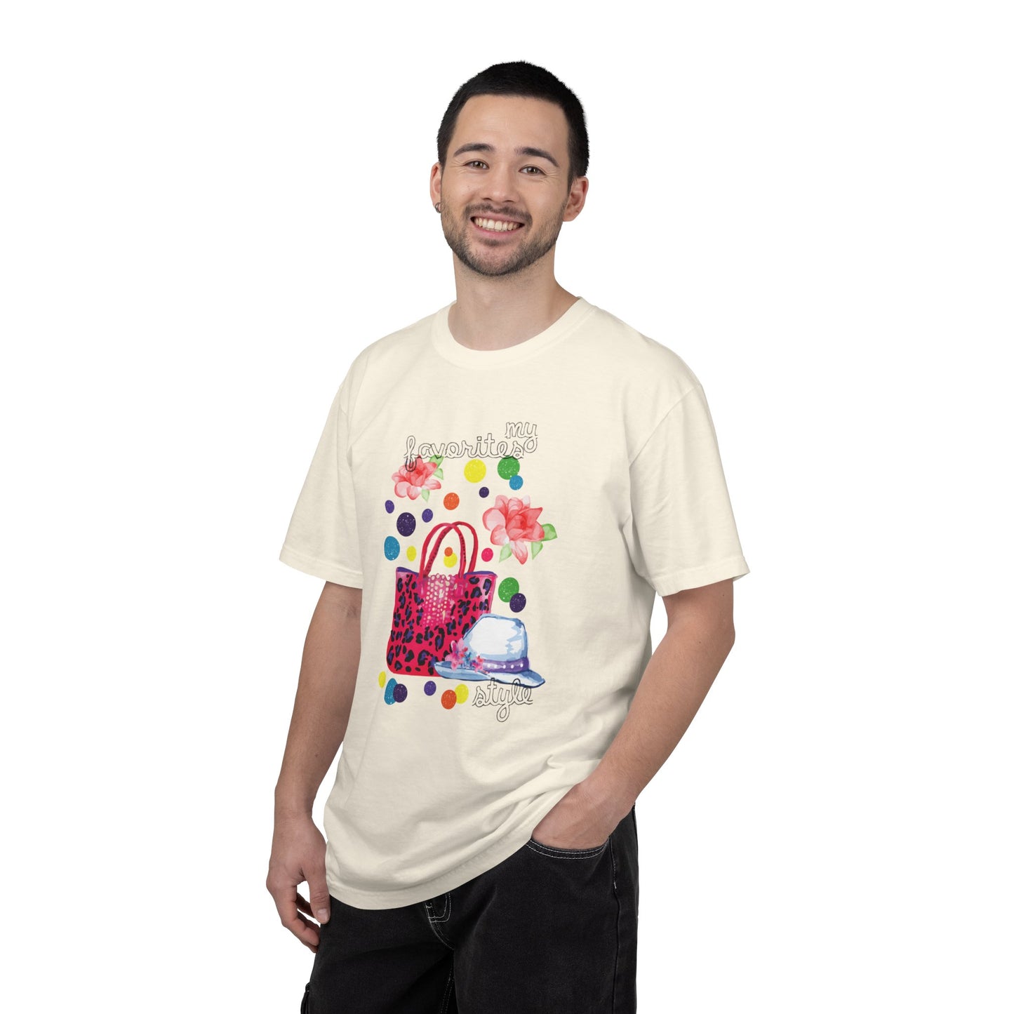 My Favorites Style Elegantly Trendy Tee Cleverly Classy Strong Empowered Fashionable Stylish Cute Unisex Heavy Cotton T-Shirt