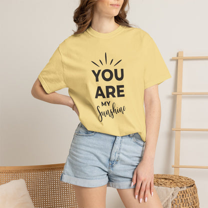 You Are My Sunshine Lovers Tee Hug Rainbow Passion Unconditional Soulful Connection Unisex Heavy Cotton T-Shirt