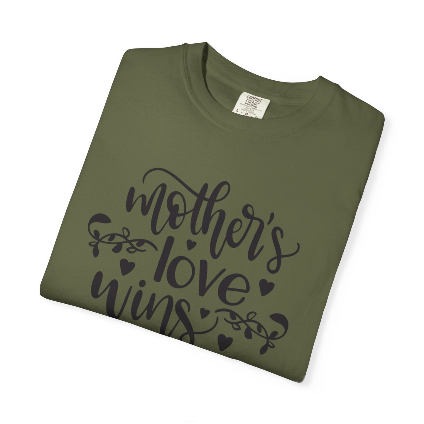 Mothers Love Wins Priceless Strong Tee Motherhood Supermom Life Giver Unconditional Care Unisex Heavy Cotton T-Shirt