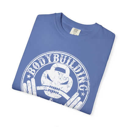 Body Building & Health Supplements Trendy Tee Health Conscious Fitness Freak Exercise Motivation Gym Dedication Unisex Heavy Cotton T-Shirt