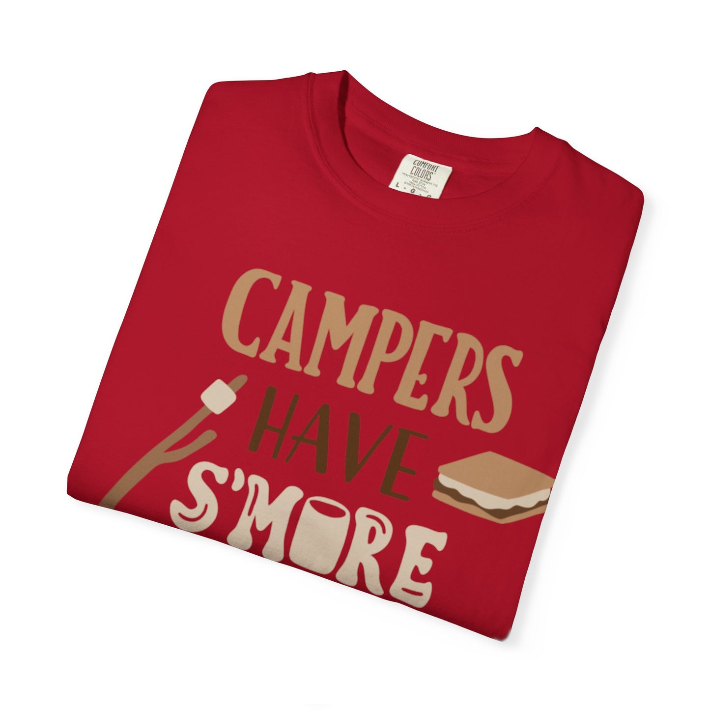 Campers Adventure Mountain Tee Belays Ropes Fun Activities Unisex Heavy Cotton T-Shirt