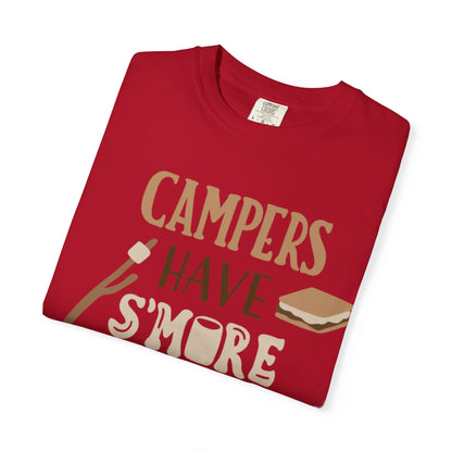 Campers Adventure Mountain Tee Belays Ropes Fun Activities Unisex Heavy Cotton T-Shirt