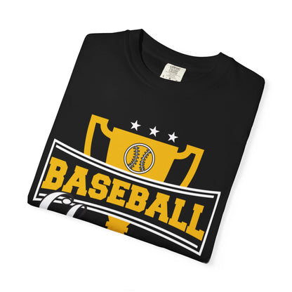 Baseball Champ Tee Bullpen Pitcher Bats League Game Sports Unisex Heavy Cotton T-Shirt