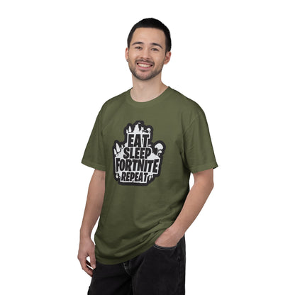 Eat Sleep Fortnite Battle Royale Squad Gameplay Passion Tee Solo Missions Social Gaming Unisex Heavy Cotton T-Shirt