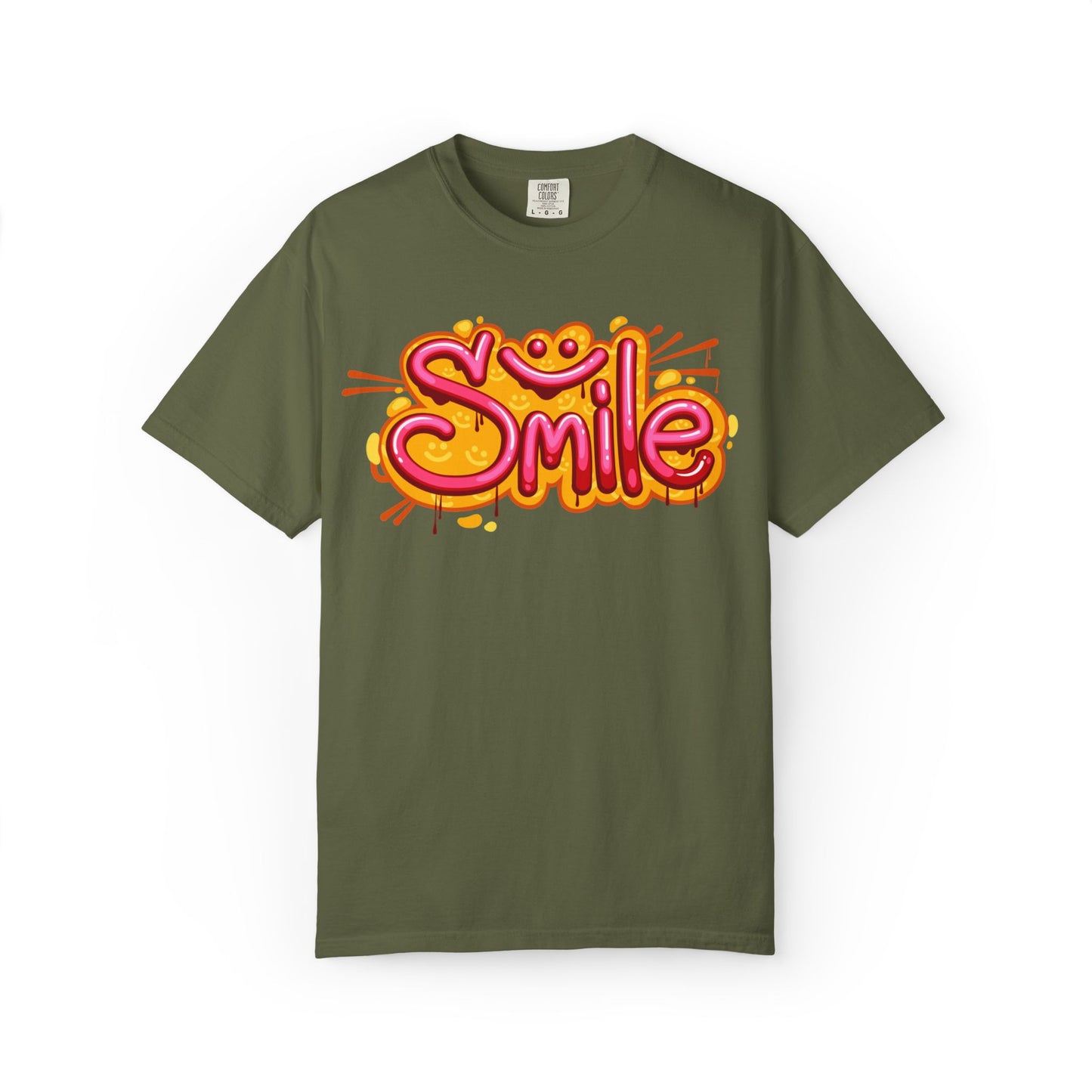 Smile Unisex Garment-Dyed T-shirt