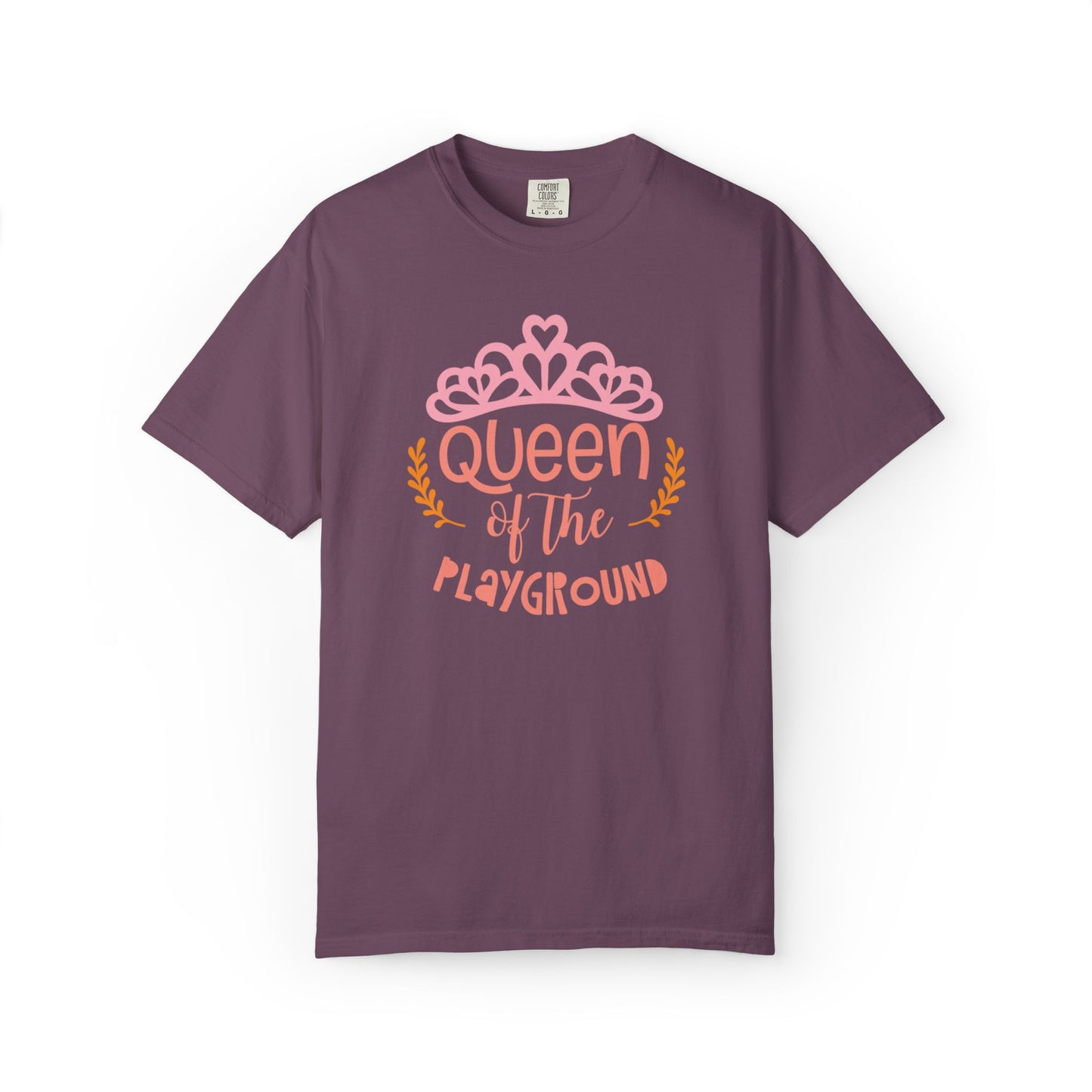 Queen Of The Playground Playtime Learning Objectives Early Toddlers Tee Childhood Development Unisex Heavy Cotton T-Shirt