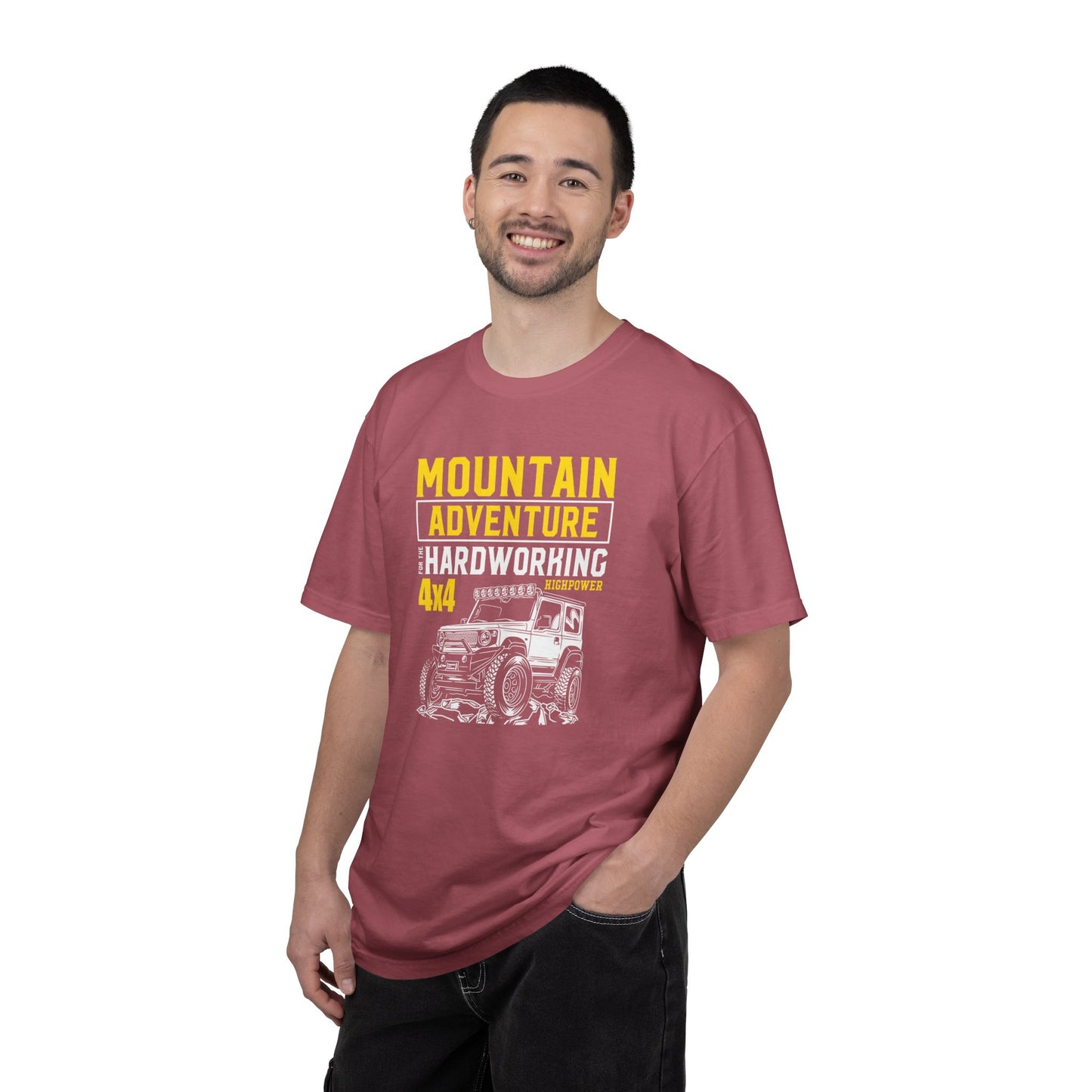 Thriller Mountain Adventure Mountain Explorer Sarcastic Alpine Discover Unisex Heavy Cotton T-Shirt