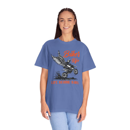 Thriller Live Behind Bars Secret Of Life Journey Over Destination Two Wheeled Adventures Unisex Heavy Cotton T-Shirt