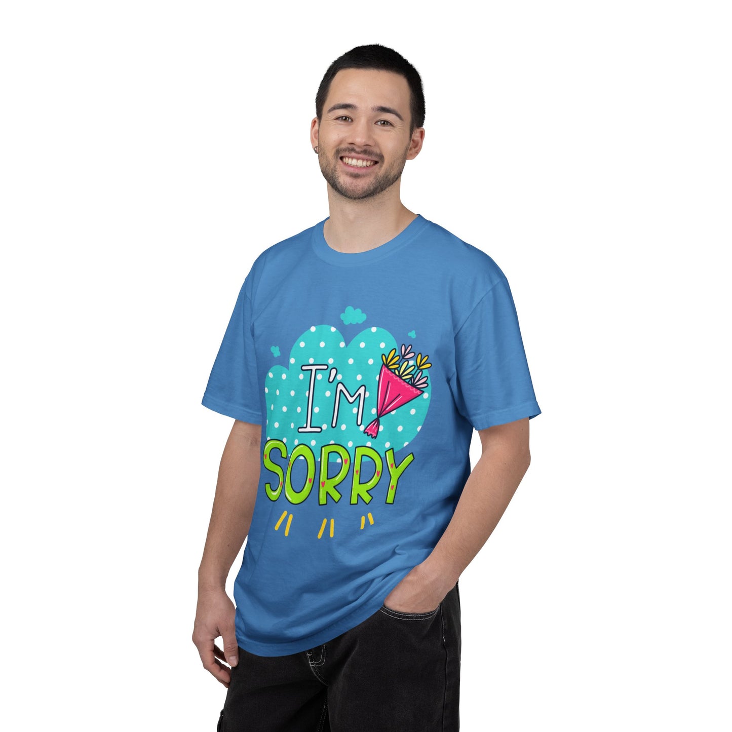 I Am Sorry Emotional Bond Tee Relationship Self Confidence Self Love Forever Support Unisex Heavy Cotton T-Shirt