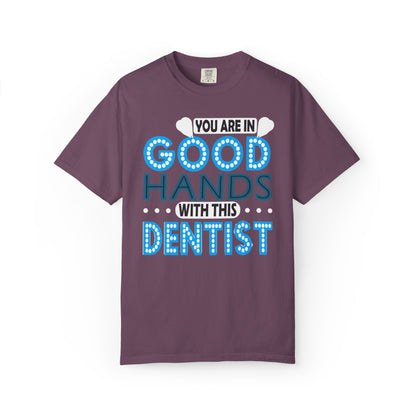 You Are Good With This Dentist Oral Hygiene Toothbrush Root Canal Cavity Trendy Tee Tooth Extraction Unisex Heavy Cotton T-Shirt
