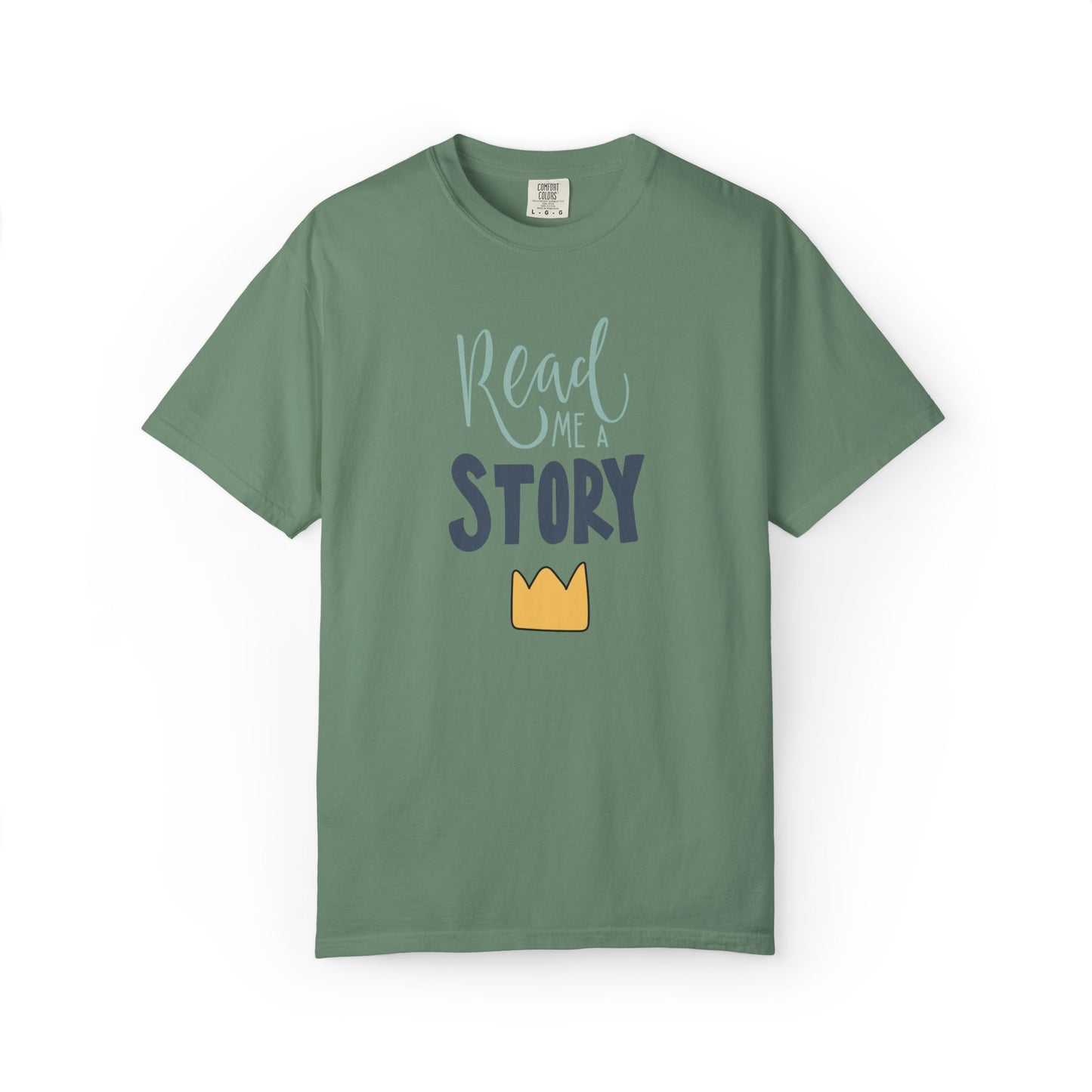 Read Me A Story Time Travel Superhero Parallel Trendy Tee Universe Fiction Connection Grand Parents Unisex Heavy Cotton T-Shirt