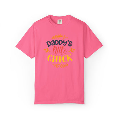 Daddy’s Little Chick Confidence Tee Elegance Charming Appealing Beauty Easter Celebration Unisex Heavy Cotton T-Shirt