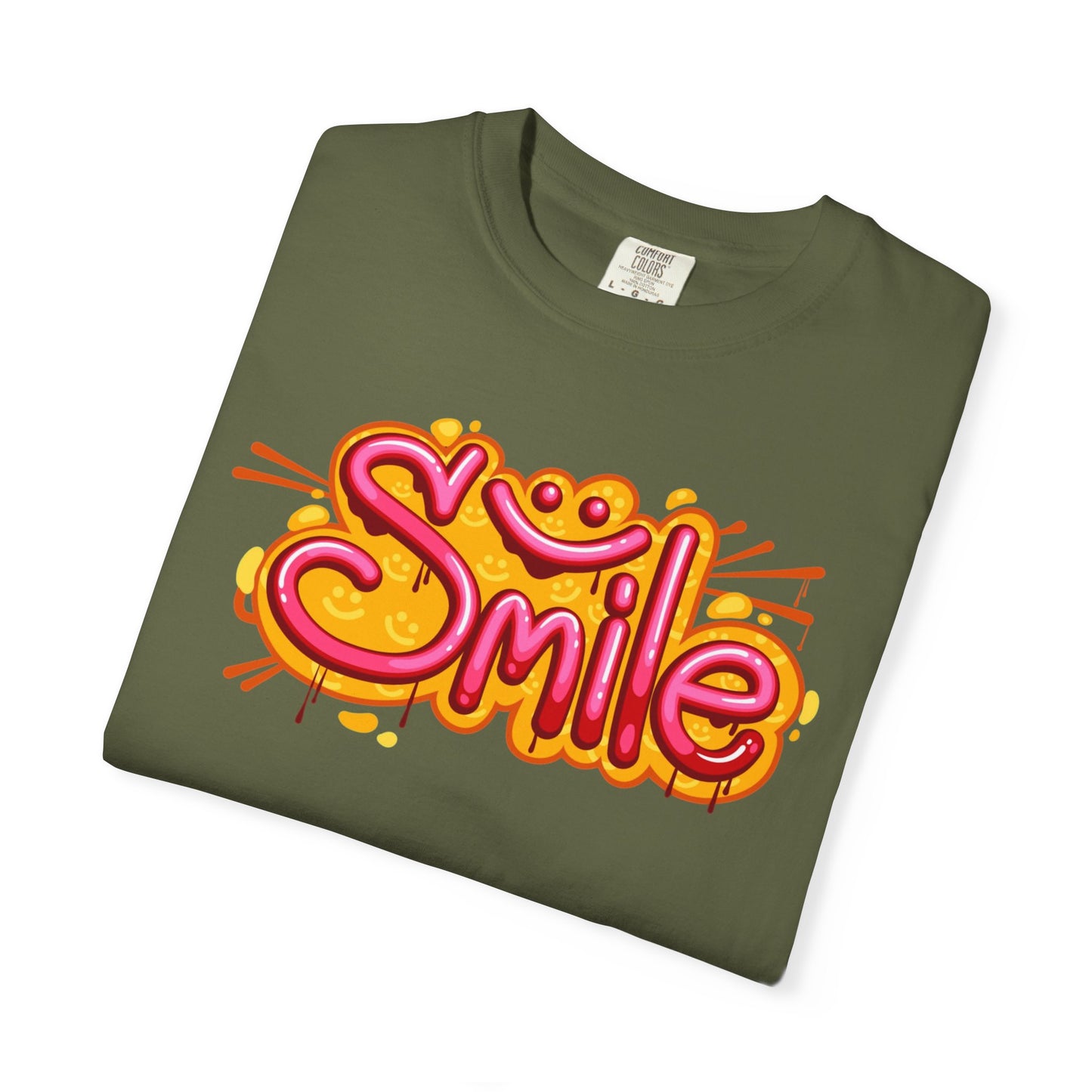 Smile Unisex Garment-Dyed T-shirt