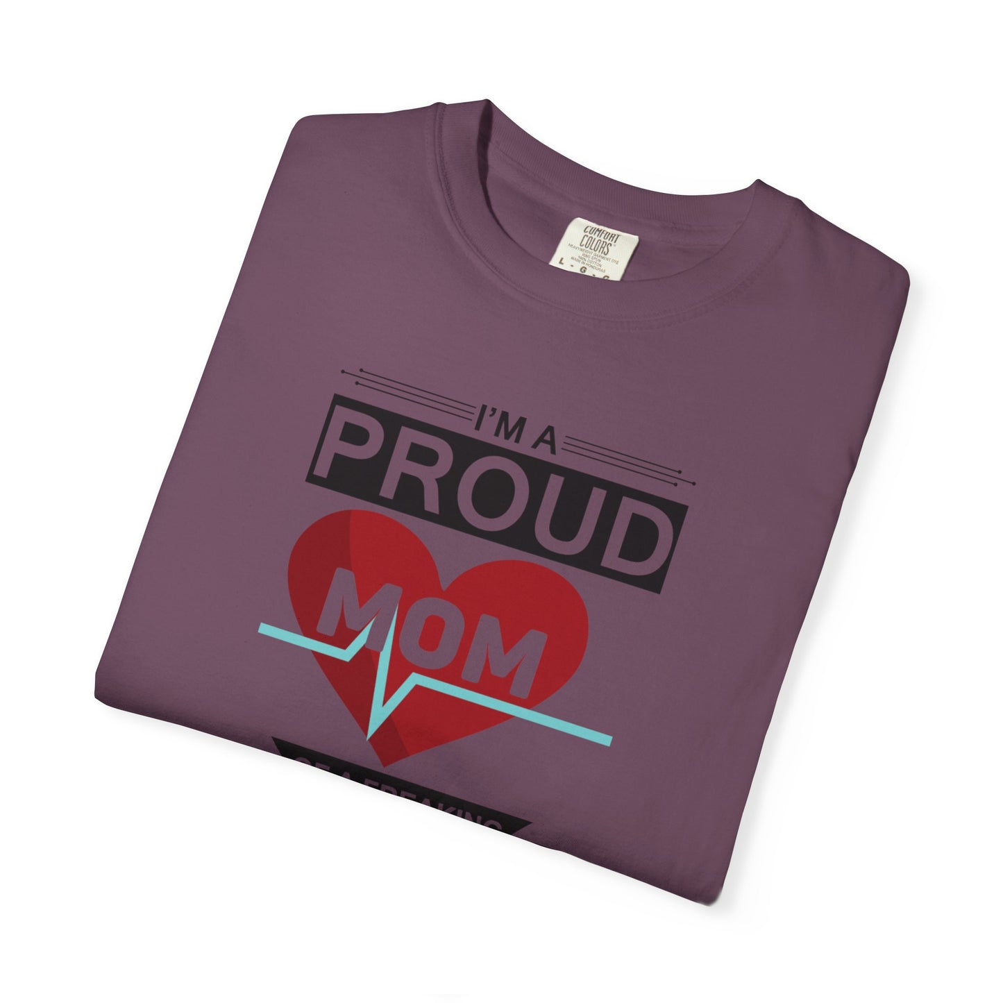 I’m A Proud Mom Clinical Specialist Education Healthcare Job Devoted Trendy Tee Patient Care Medical Unisex Heavy Cotton T-Shirt