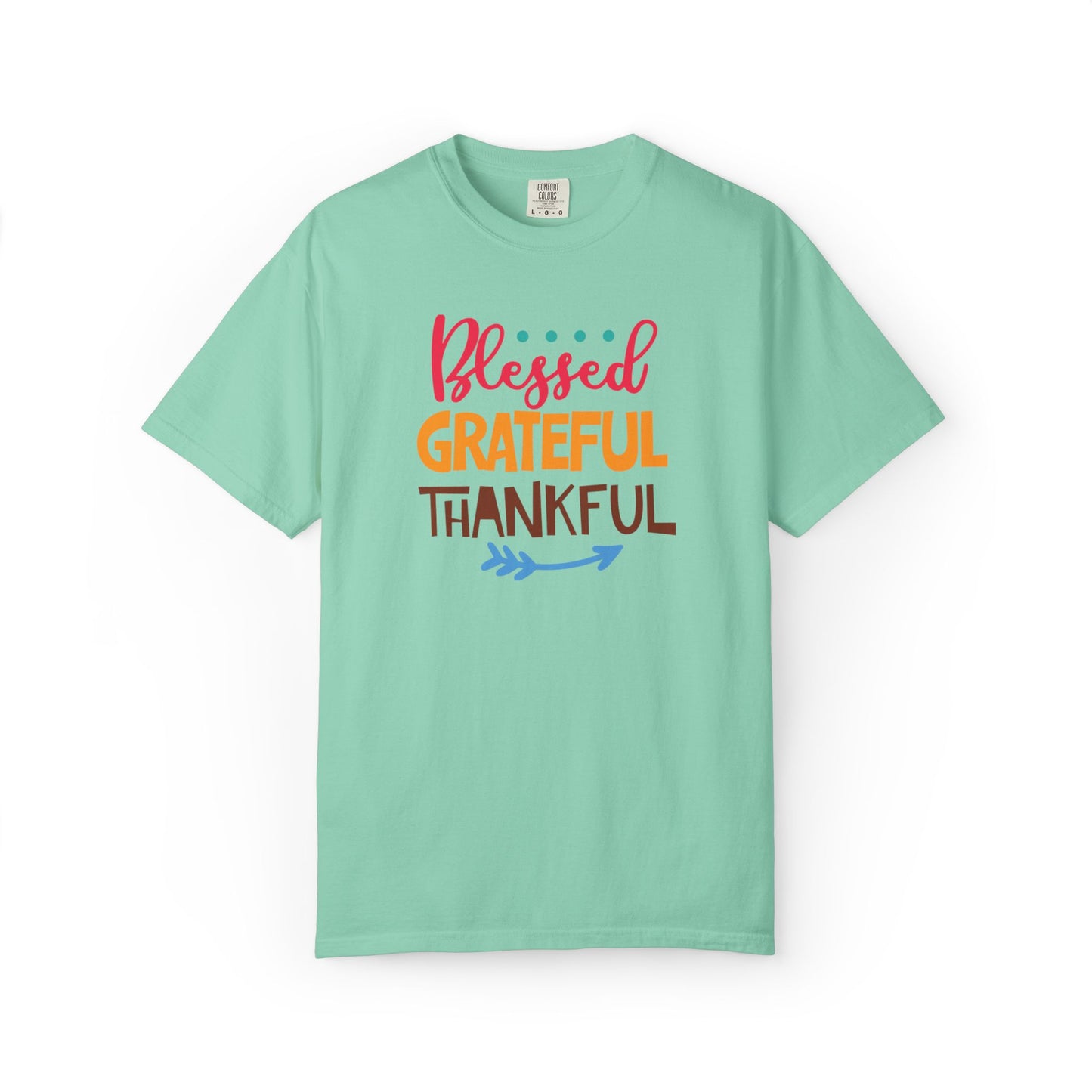 Blessed Grateful ThankfulAppreciate Everything Lovers Tee Positivity Self-Sufficiency Satisfaction Unisex Heavy Cotton T-Shirt