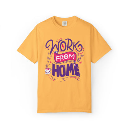 Work From Home Internet Connectivity Remote Work Benefits Virtual Meetings Tee Collaboration Tools Unisex Heavy Cotton T-Shirt
