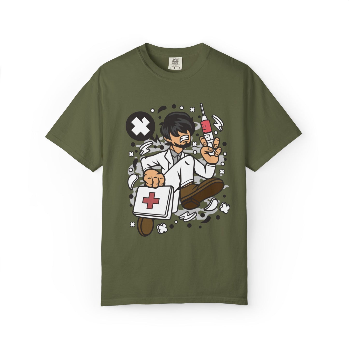 Doctor Superpower Medical Mastery Wellness Warriors Tee Medical Mentor Unisex Heavy Cotton T-Shirt