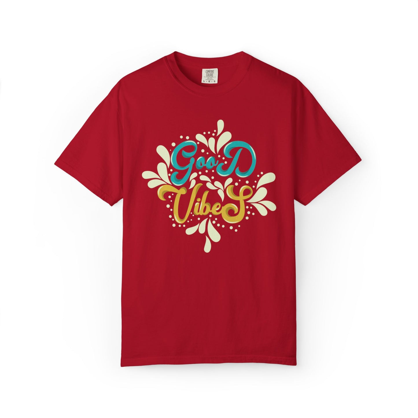 Good Vibes Motivational Tee Let Go Of Negativity Focus On Solutions Growth Mindset Unisex Heavy Cotton T-Shirt