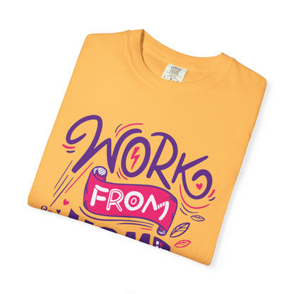 Work From Home Internet Connectivity Remote Work Benefits Virtual Meetings Tee Collaboration Tools Unisex Heavy Cotton T-Shirt