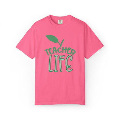 Teacher Life Role Model Supportive Learning Positive Reinforcement Moral Values Unisex Heavy Cotton T-Shirt