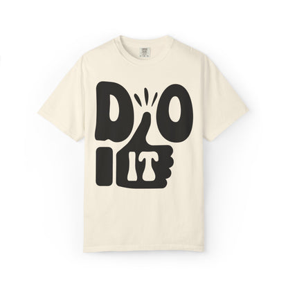 Do It Finding Peace Trendy Tee Overcoming Challenges Stay Positive Trust The Process Unisex Heavy Cotton T-Shirt