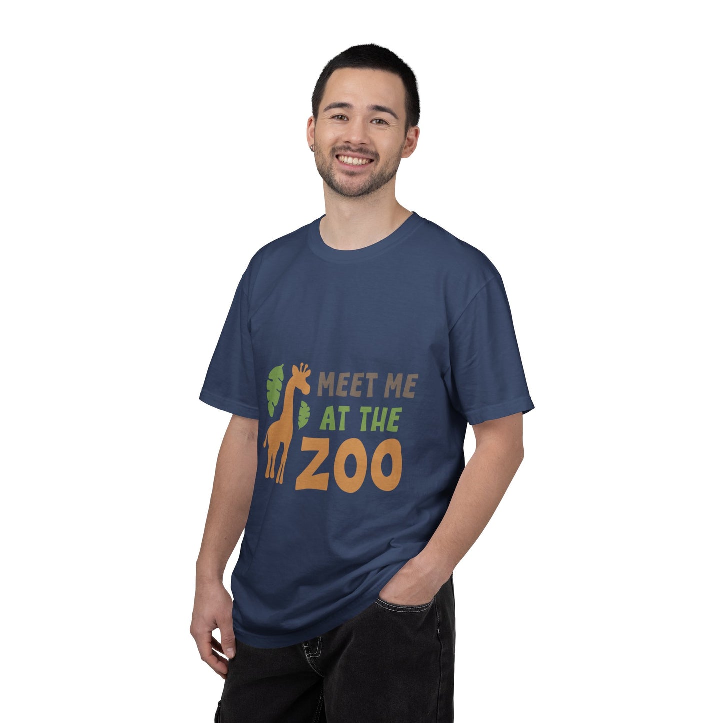 Meet Me At Zoo Wildlife Conservation Tee Animal Welfare Safari Aquarium Outreach Programs Unisex Heavy Cotton T-Shirt