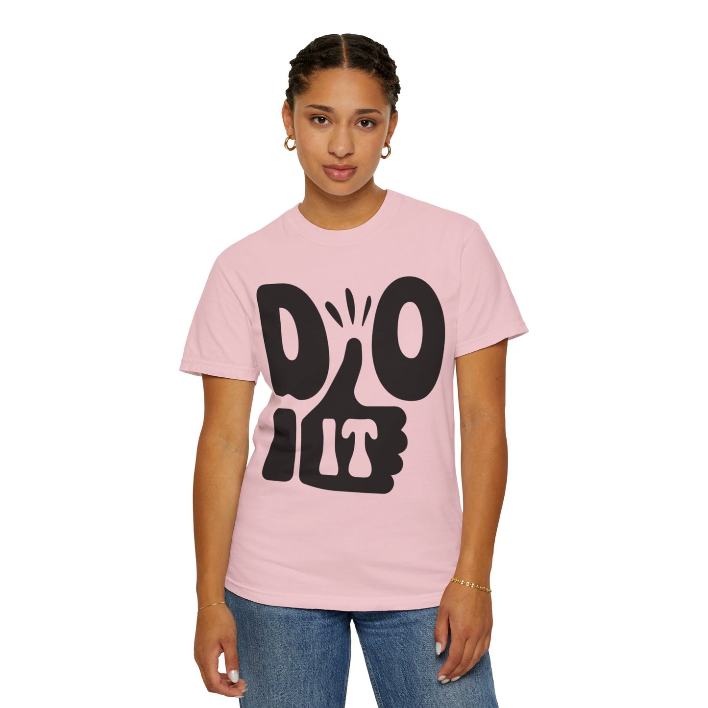 Do It Finding Peace Trendy Tee Overcoming Challenges Stay Positive Trust The Process Unisex Heavy Cotton T-Shirt