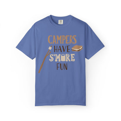 Campers Adventure Mountain Tee Belays Ropes Fun Activities Unisex Heavy Cotton T-Shirt