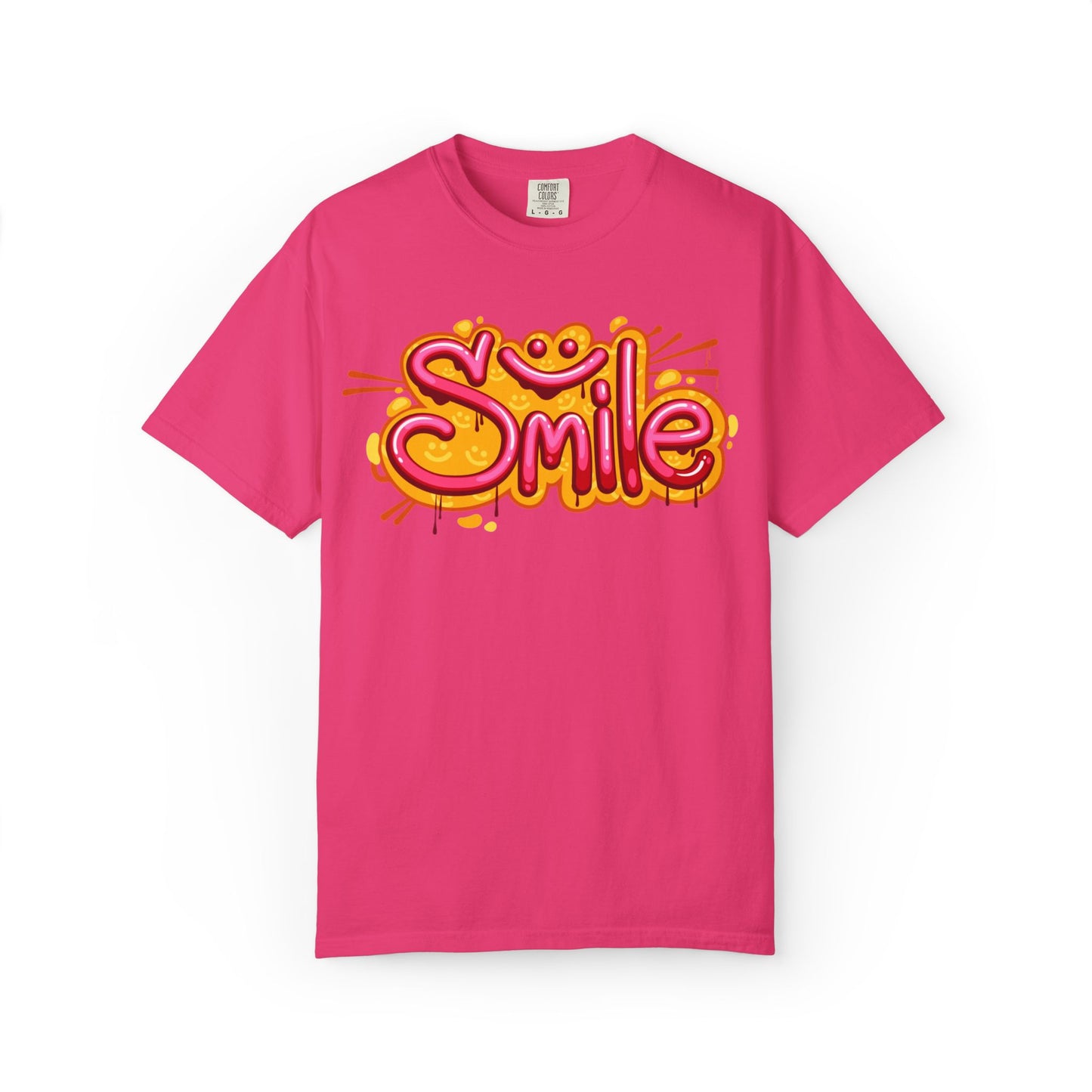 Smile Unisex Garment-Dyed T-shirt