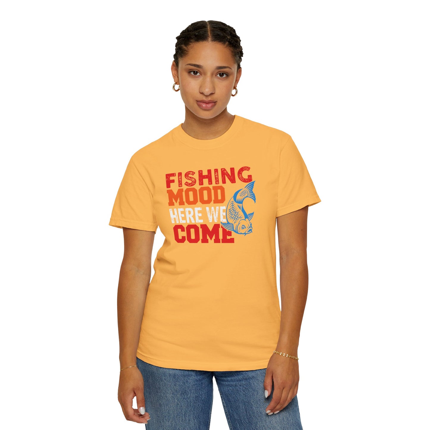 Fishing Mood Fishing Gear Sarcastic Fisherman Fishing Tee Unisex Heavy Cotton T-Shirt