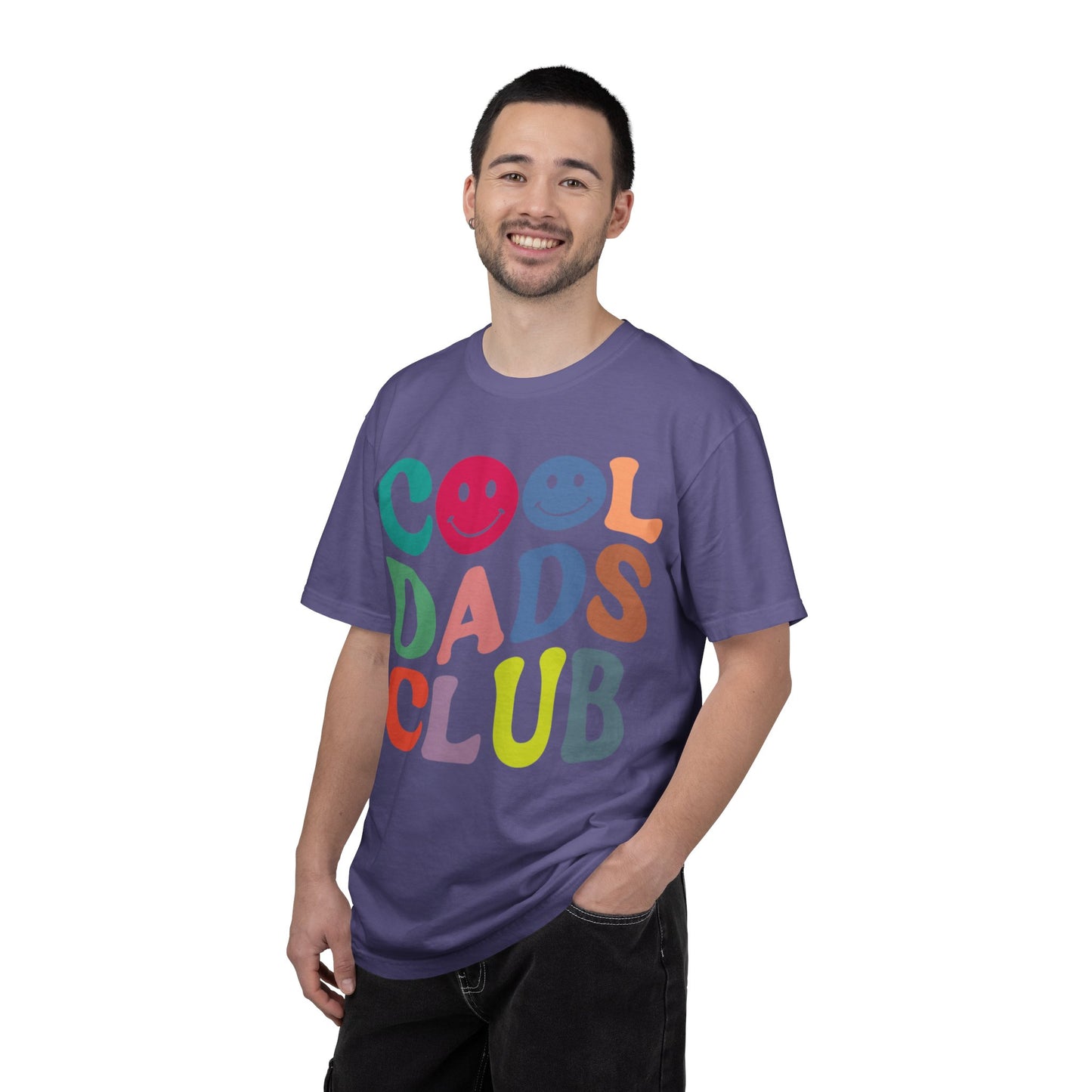 Funny Cool Dad Club Fatherhood Sarcastic Father’s Pride Dad Life Daddy Diaries Unisex Heavy Cotton T-Shirt