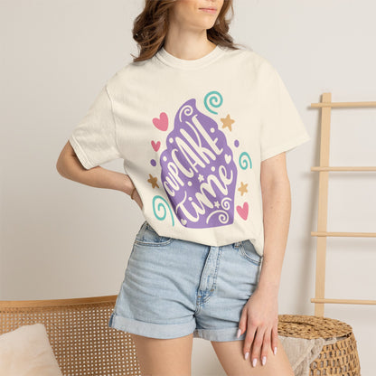 Cupcake Time Mysterious Flavors Tee Delicious Deception Stealthy Sweets Unisex Heavy Cotton T-Shirt