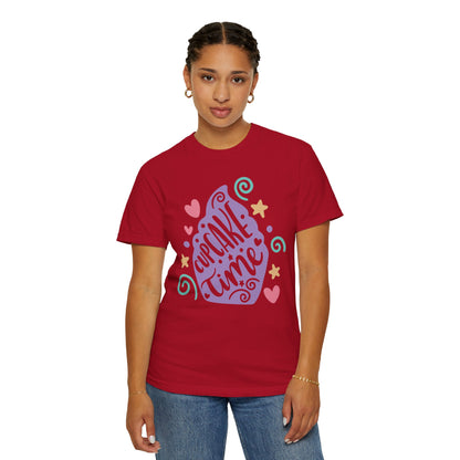 Cupcake Time Mysterious Flavors Tee Delicious Deception Stealthy Sweets Unisex Heavy Cotton T-Shirt