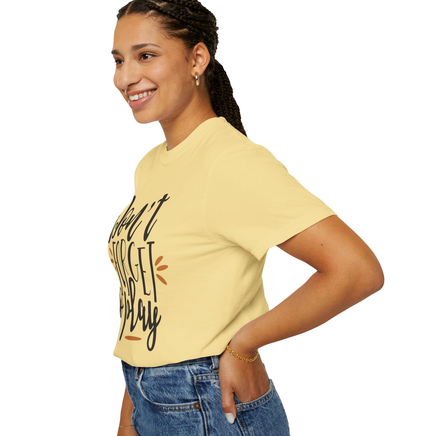 Don’t Forget To Play Warriors Tee Non-Stop Playing Gaming Obsession Unisex Heavy Cotton T-Shirt