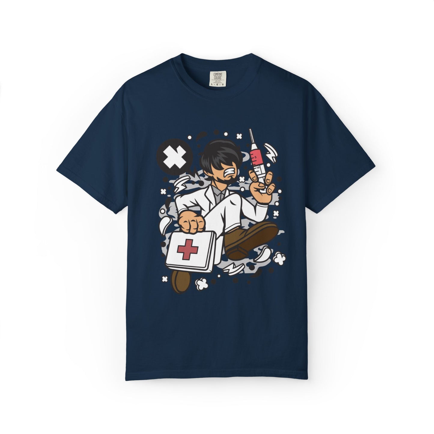 Doctor Superpower Medical Mastery Wellness Warriors Tee Medical Mentor Unisex Heavy Cotton T-Shirt